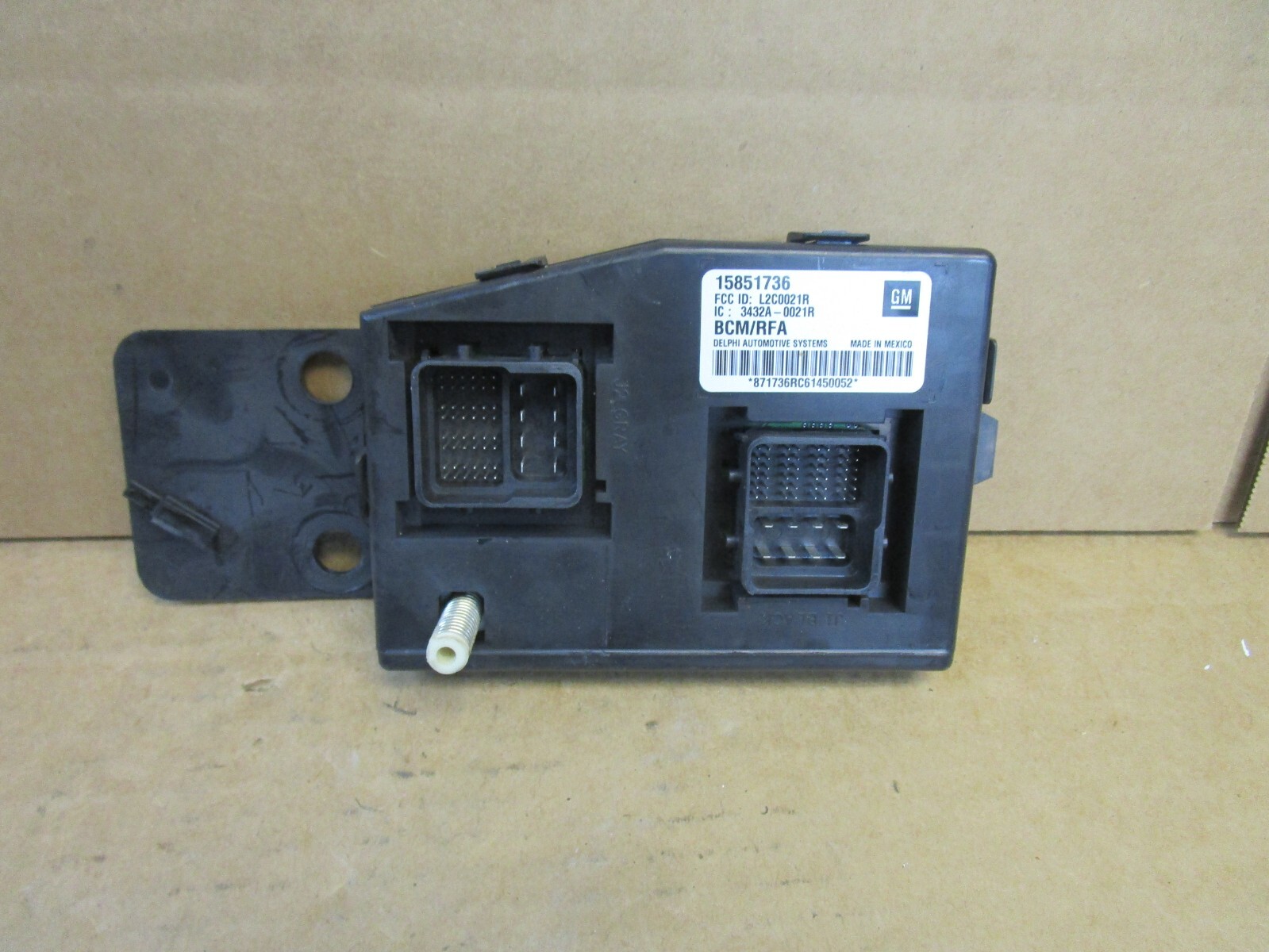 05 06 Chevy Colorado Body Control Module Computer BCM BCU Unit 15851736