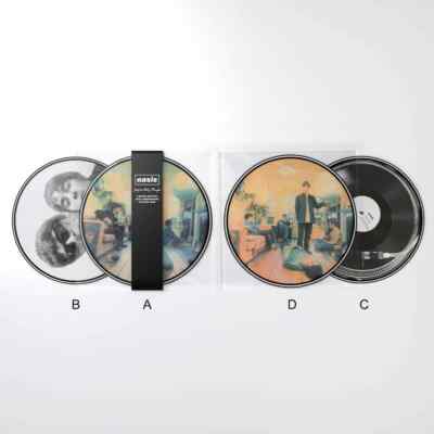 OASIS DEFINITELY MAYBE PICTURE DISC DOUBLE VINYL (25th Anniversary 