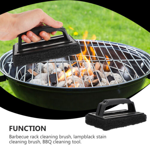 3 PCS Grill Scrubber Pad Cleaning Grill Grates Grit Scouring Pads