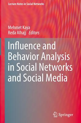 Influence and Behavior Analysis in Social Networks a[...] | Buch | 9783030025915