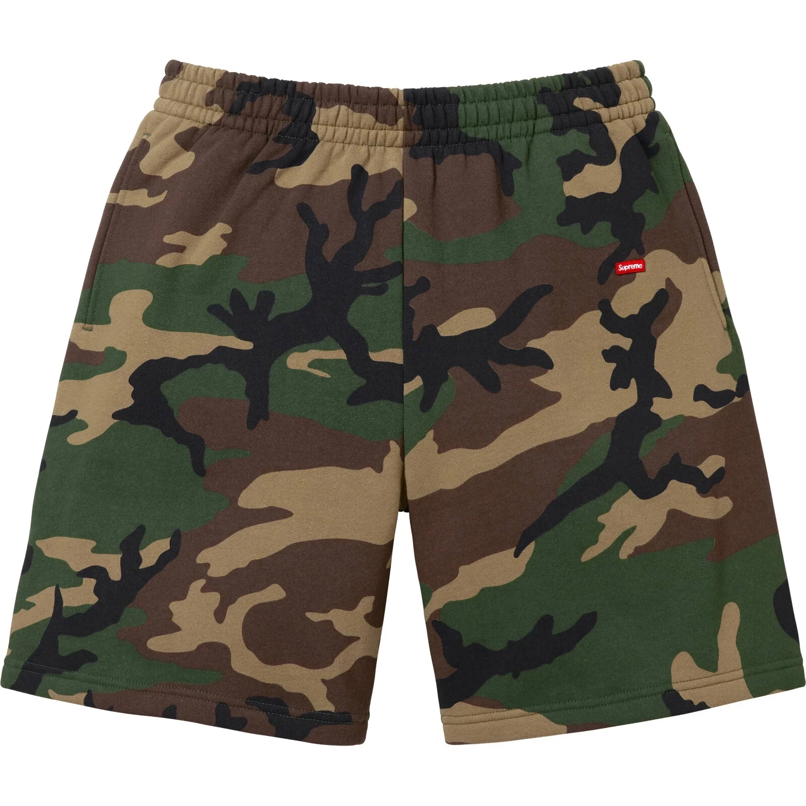 Sweat shirt Supreme Small Box   Camouflage Woodland   Taille S   FW24 Neuf Authentique
