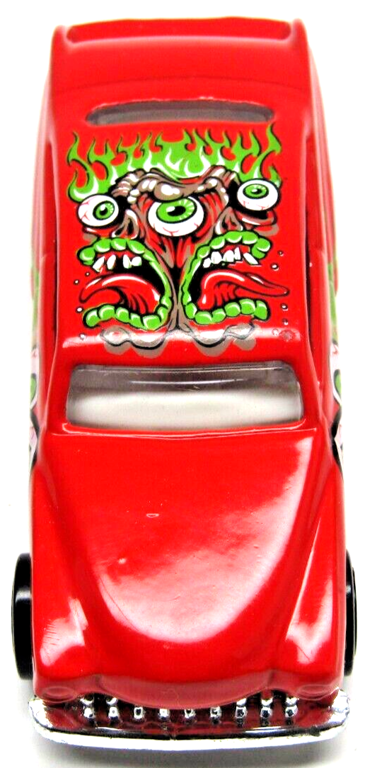 1989 Hot Wheels Red Eyeballs '51 Ford Mercury Coupe Monster