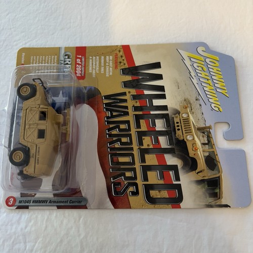 2018 Johnny Lightning WHEELED WARRIORS Set Diecast 1/64 VAR2 HUMMER Willys - Picture 10 of 12