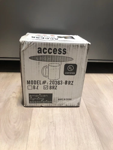 Access Lighting Poseidon 20363-BRZ  1 Light 6 inch Bronze Outdoor Wall  Cylinder - Picture 2 of 2