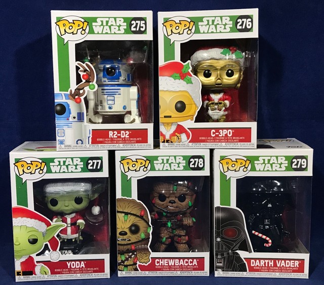 pop vinyl star wars christmas