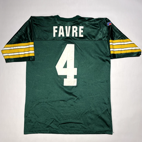 Vintage Russel Athletic Green Bay Packers Brett Favre #4 Trikot Gr. 48 NFL - Bild 1 von 7