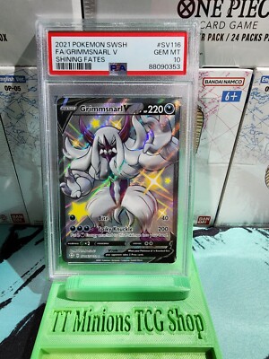 grimmsnarl v pokemon card value Amazon.com: Grimmsnarl V 114/189 & Grimmsnarl Vmax 115/189 - Darkness  Ablaze main image 1
