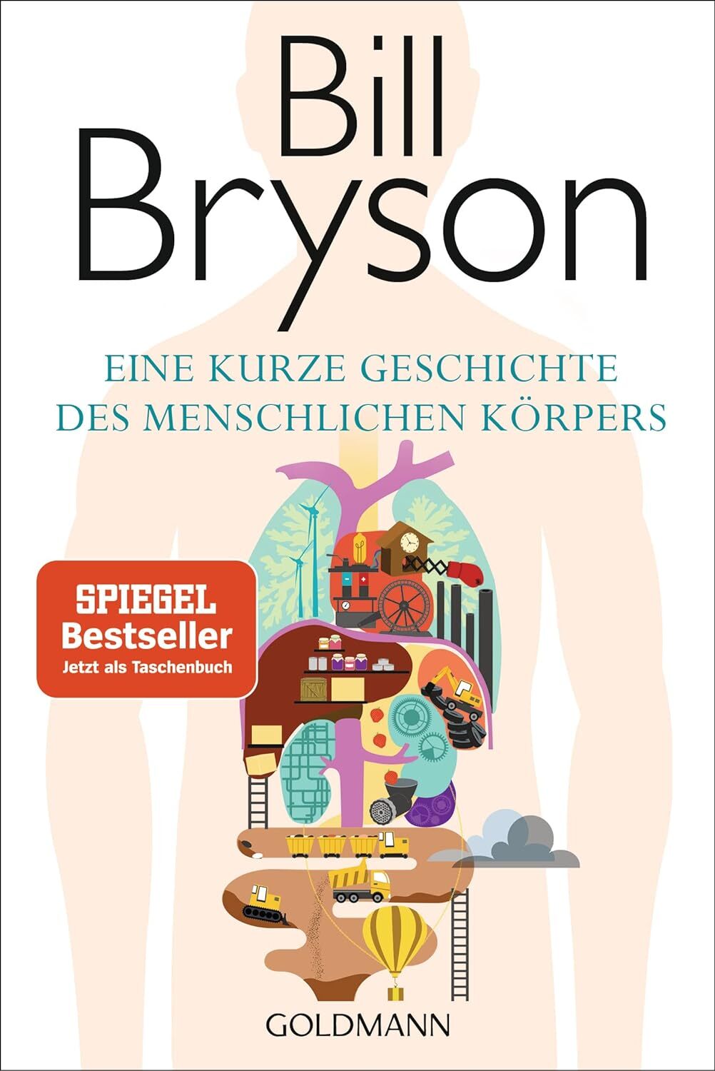 9783442142798 Eine kurze Geschichte des menschlichen Körpers - Bill Bryson,Seba