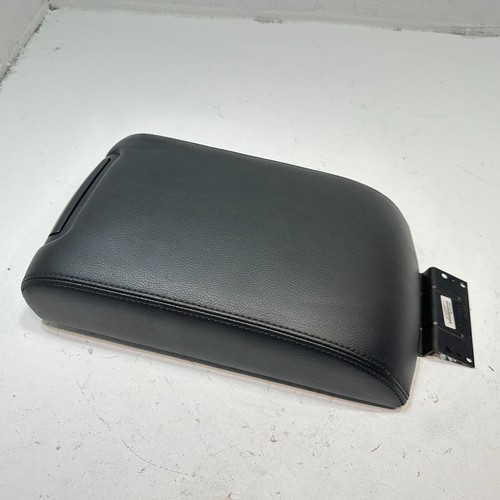 Ford Explorer 2011-2019 segunda fila consola trasera cubierta de almacenamiento tapa de cuero OEM negro - Imagen 4 de 17