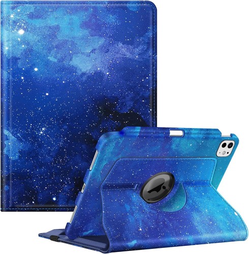 Rotating Case for iPad Pro 11-inch M4 (2024) Swiveling Stand Cover Sleep/Wake - Picture 21 of 24