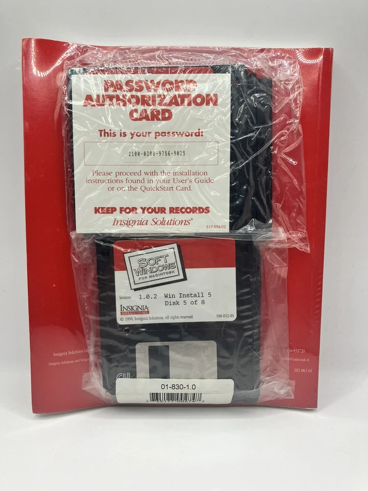 Soft Windows for Macintosh Manual & Floppy’s Only, No Box - Image 3 of 3