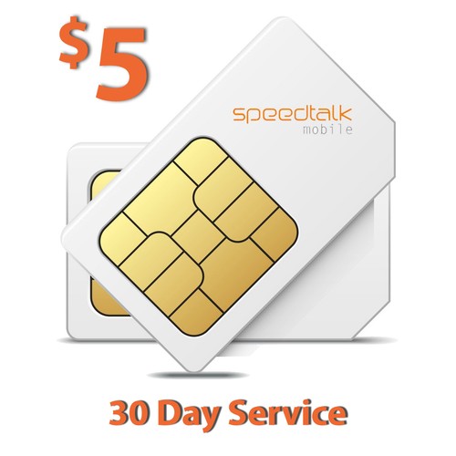 $5 SpeedTalk GPS Tracker SIM Card Works With All GPS Tracker USA, Canada, Mexico - Picture 10 of 10