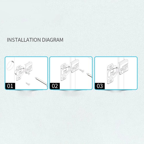 1-1/2" Overlay Soft Close Schrankscharniere Satin Nickel Küchenschränke Handgeschirr - Bild 18 von 18