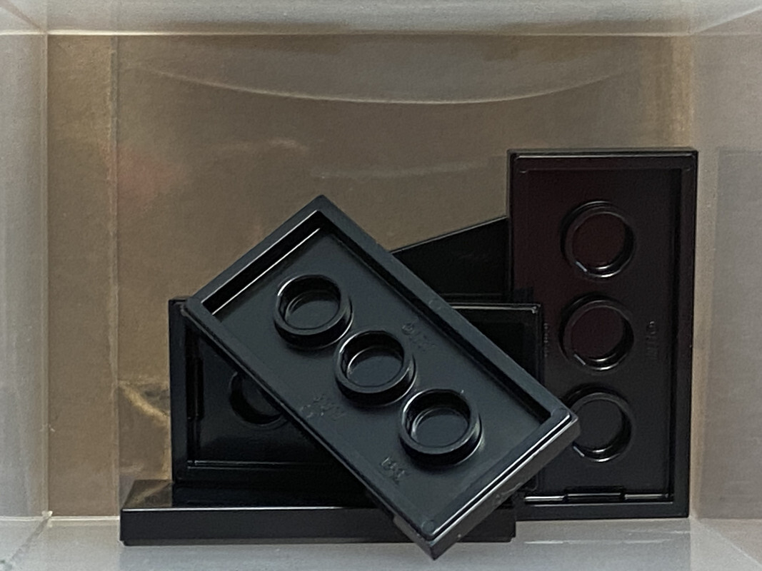 LEGO Parts - Black Tile 2 x 4 - No 87079 - QTY 5 | eBay