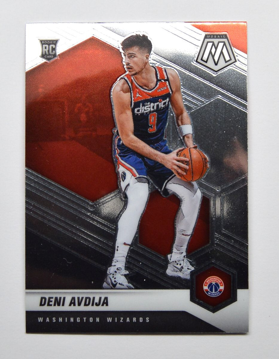 2020-21 Panini Mosaic #217 Deni Avdija RC