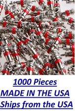 1000 ea VALVE STEM CORE TIRE PRESSURE SENSOR CORES TPMS Universal bulk lot VA-01