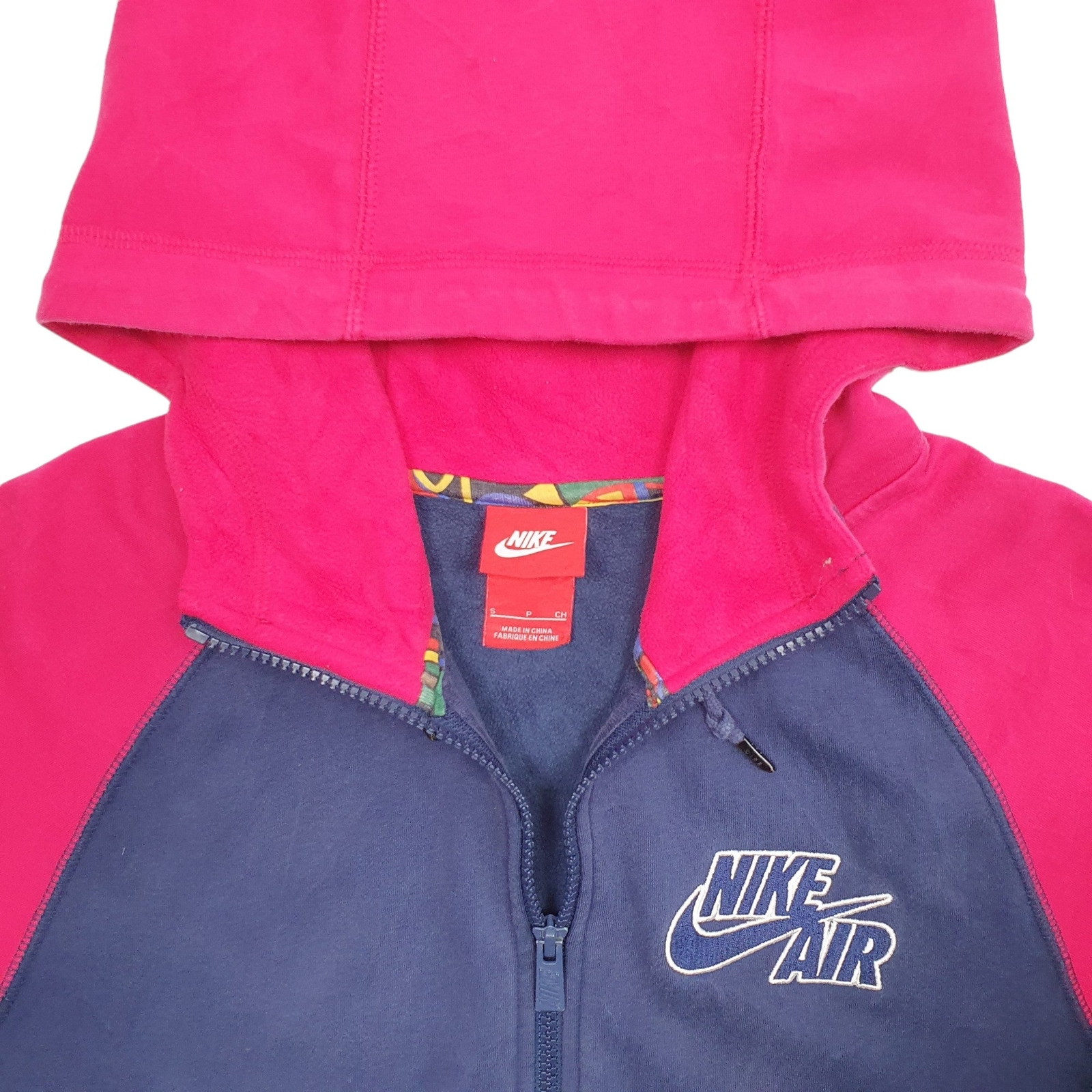 NIKE Hoodie Spellout Jumper Sweatshirt Womens M image 2
