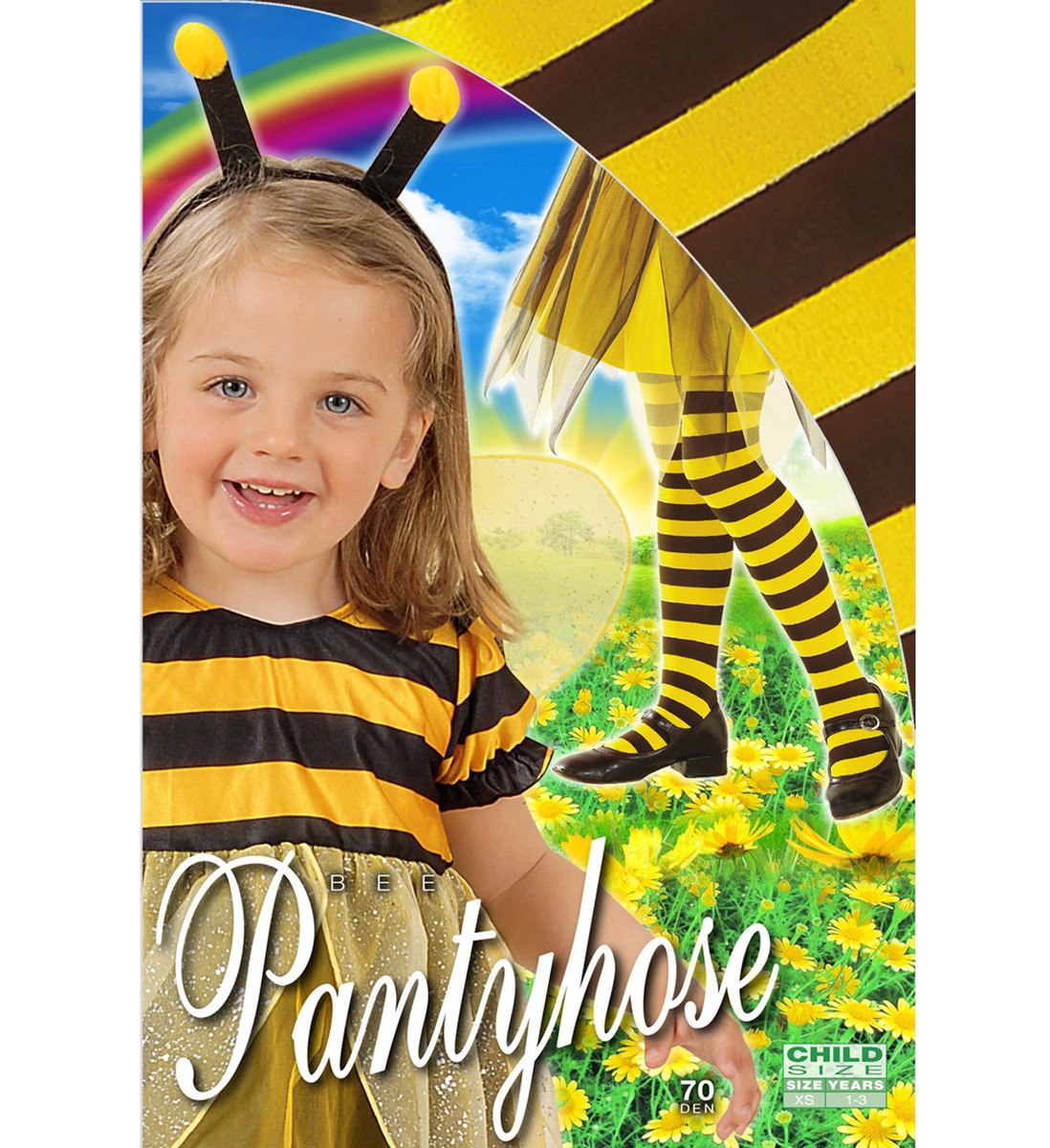 Gelb-schwarz Gestreifte Kniestrümpfe Damen – Für Karneval, Bienenkostüm & Lässigen Style