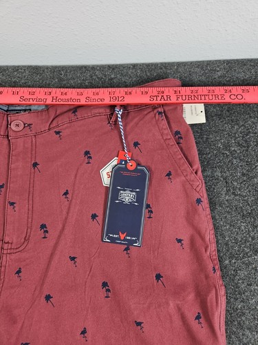 Pantalones Cortos Chinos Para Hombres Mulberry Palms Cintura Estirada 40 Co. 81 Nuevos Con Etiquetas - Imagen 3 de 9