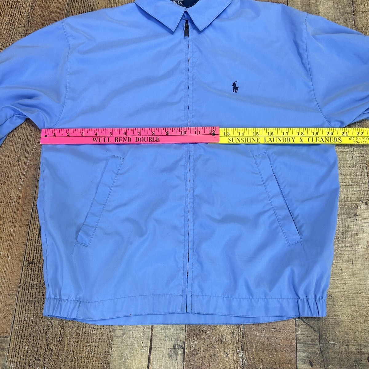 VTG Polo Ralph Lauren Harrington Gold Windbreaker Jacket