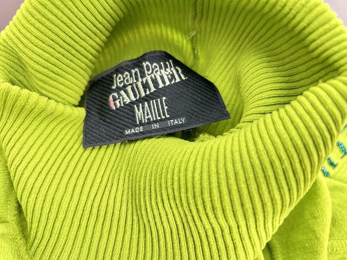 Vintage Jean Paul Gaultier JPG turtleneck sweater Long Vintage Jean Paul Gaultier JPG turtleneck sweater Long