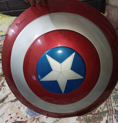Captain America Schild 24 Zoll Vollmetall Cosplay Avengers Marvels Superheld
