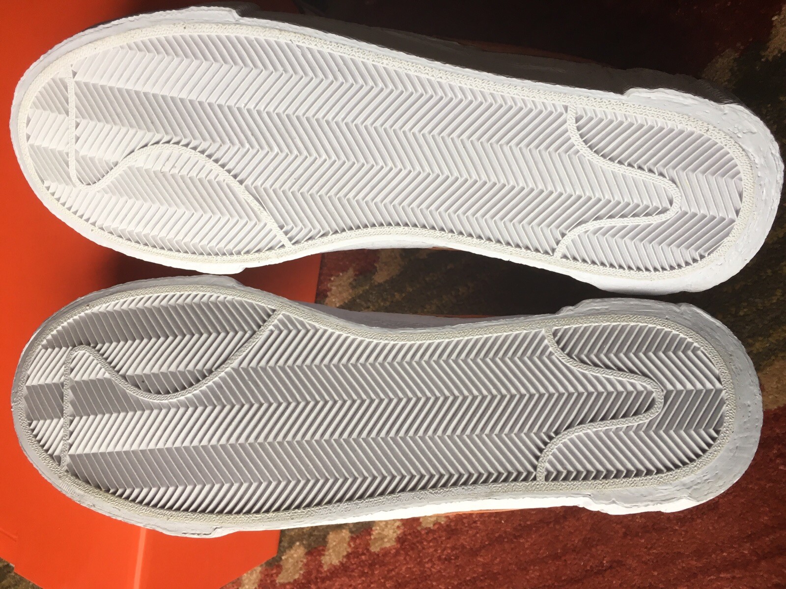 SACAI X NIKE NIKE x SACAI BLAZER BASSO MAGMA ARANCIONE (DD1877 100) UOMO TAGLIA 11 IN MANO