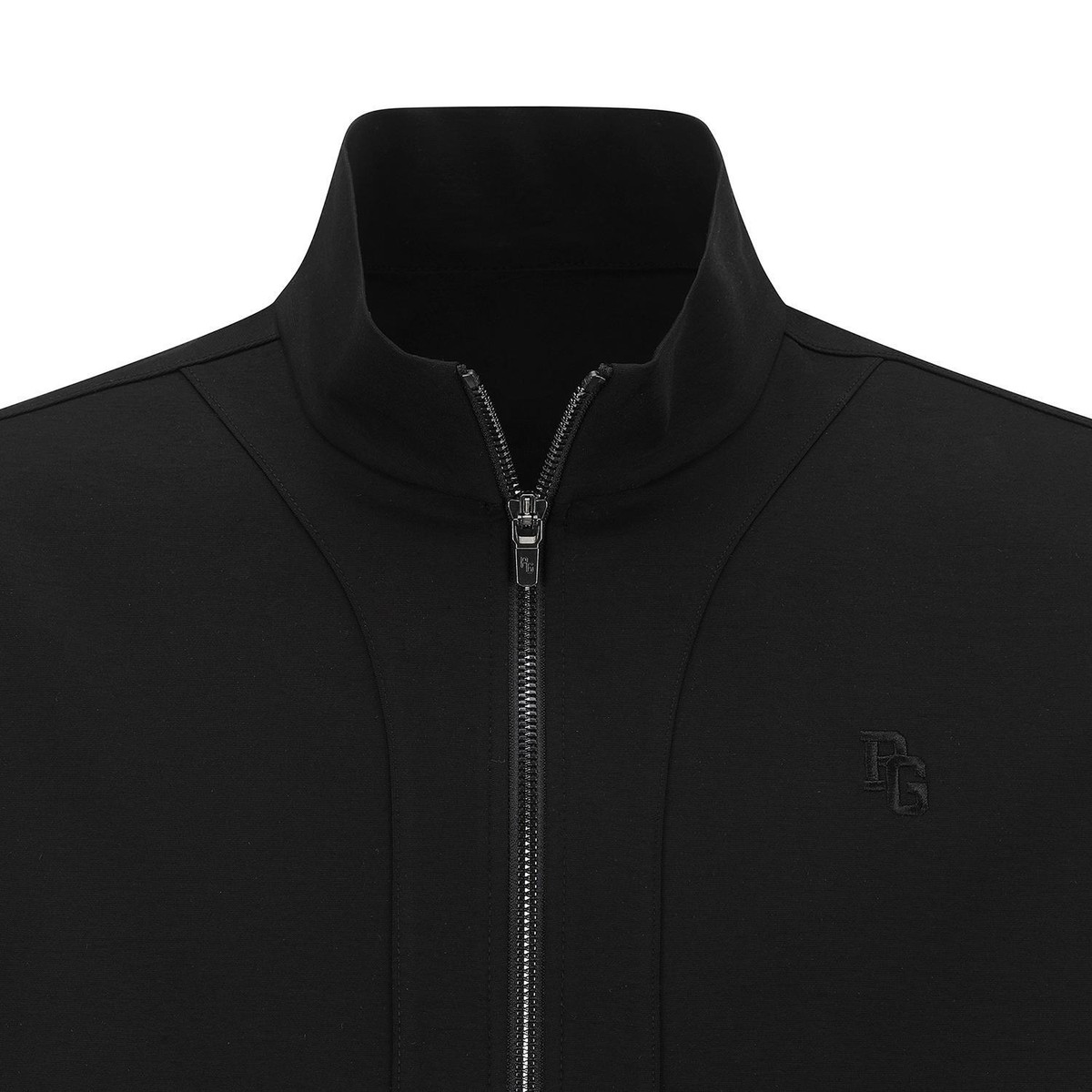 PEARLY GATES - mocos Genuine PEARLY GATES GOLF Mens Woven Pocket Mock Neck Zip-Up
