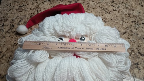 Babbo Natale kitsch vintage anni 80, fatto a mano, da bottiglia di candeggina. Ottimo con - Foto 11 di 19