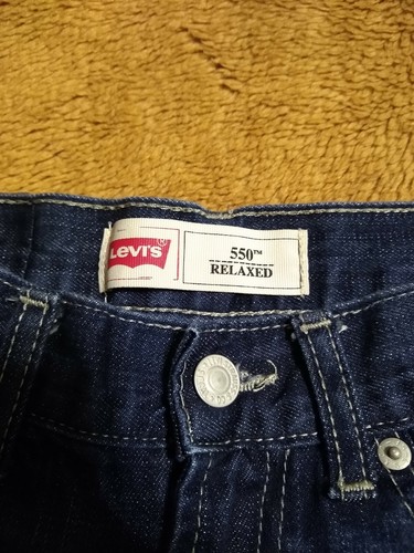 Levis 550 Relaxed Fit Jeans Boys Size 8 Reg 24x22 - Picture 2 of 10