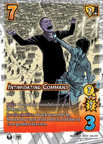 Universus | Attack On Titan: Battle for Humanity | Singles | Ultra Rare - Picture 27 of 37