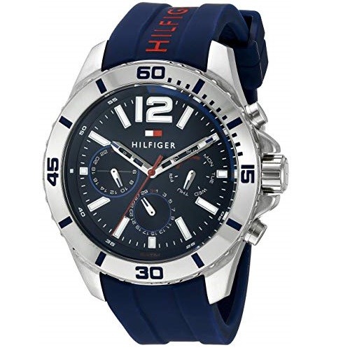 tommy hilfiger gents casual sport watch