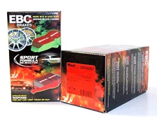 EBC Redstuff Ceramic Brake Pads (Front & Rear Set) for 08-16 G37 Q60 Sport 14"