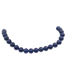 Rare Natural Lapis Round Bead Strand  Blue  8mm  50 Beads 