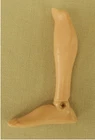 Vintage 1964 Hasbro GI Joe Action Figure Left Calf & Left Foot Leg Parts C7