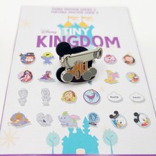 Disney Parks Tiny Kingdom Pirates of Caribbean Cannon Pin Third Edition Series 3