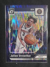 2024-25 Donruss Optic #29 Julian Strawther Purple Shock Denver Nuggets