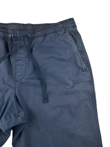 Gap Khakis Drawstring Twill Joggers Mens Large Navy Blue Nautical Pull On - Picture 9 of 17