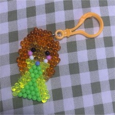 Handmade Beaded Keychains Set Assorted Designs Multicolor
