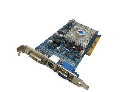 ALBATRON GeFORCE4 MX 440 64MB AGP 8x GRAFIKKARTE DVI VGA S-Video #GK13210