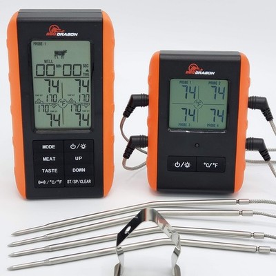 Wireless Digital Instant Read Thermometer - Food Thermometer for Cooking   Ov...