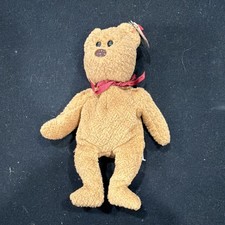 Ty Beanie Babies Curly Bear Retired 1996 Original Plush 3 Years Up Ages 3-11