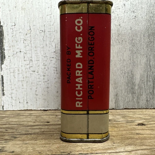 Vintage Richard’s Spice Tin - Mace-Portland Oregon Advertising - Picture 6 of 9