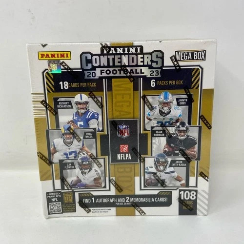 2023 Panini Contenders Football NFL Mega Box 1 Auto Autograph Per Box on Average