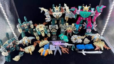 Takara Japan 1998 Transformers Beast Wars II God Neptune & Majin