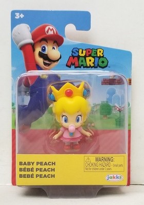 2026 Jakks Pacific 2'' Nintendo Super Mario Bros. W.58  ''Baby Peach'' Figure READ
