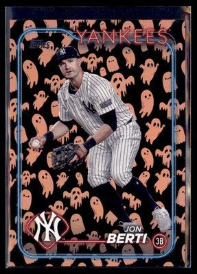 2024 Topps Update Series Halloween Jon Berti New York Yankees US124  