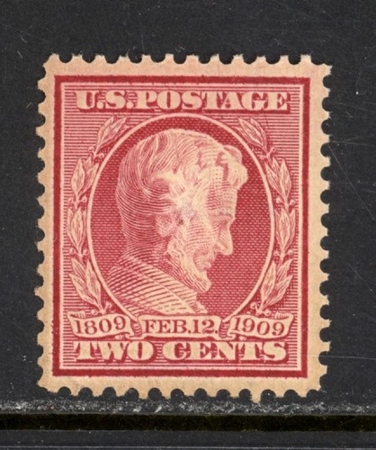 SCOTT 367 1909 2 CENT LINCOLN CENTENARY ISSUE MNH OG F-VF!