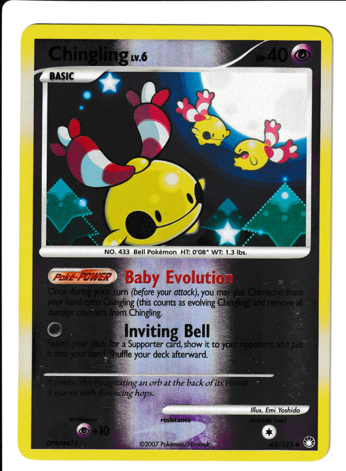Chingling 42/123 Mysterious Treasures Reverse Holo