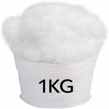 1 KG Hollowfibre Filling Fibre Stuffing For Toy Cushion Pillow Soft Polyester